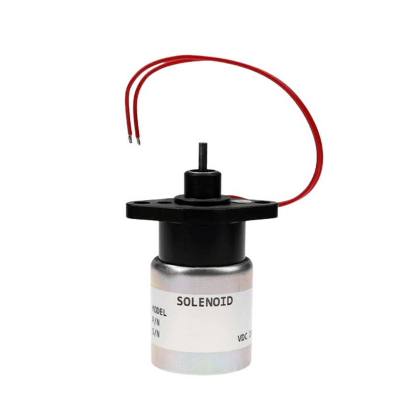 0175 - 24A5LS New Replacement 24V Stop Solenoid Actuator SA - 4573 - 24 For Kubota Super 05 Series - Simms Diesel