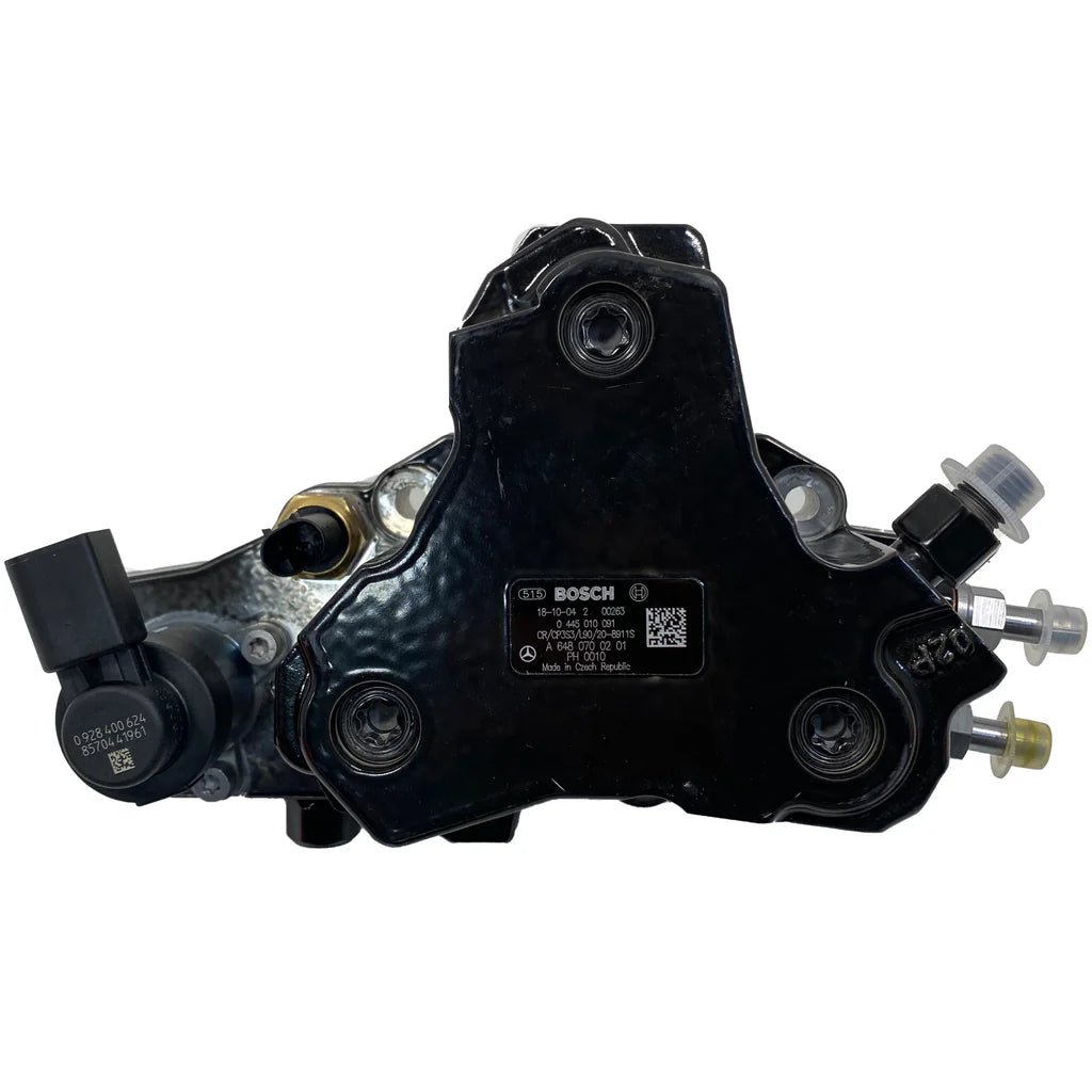 0445010091 COMMON RAIL BOSCH PUMP MERCEDES SPRINTER 2.1L OM646.980 5142257AA - Simms Diesel