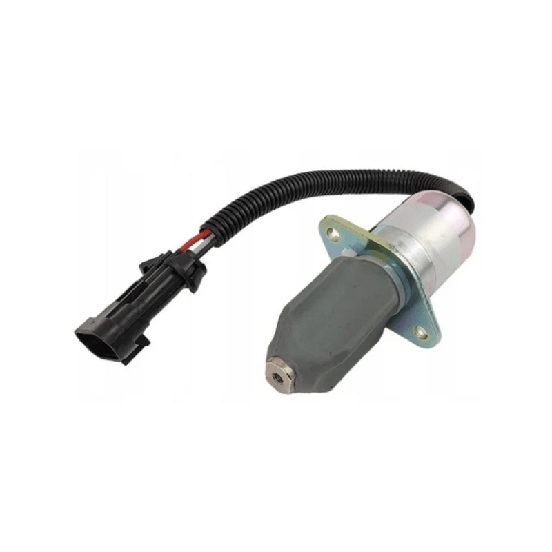 129953 - 77803 Replacement New Fuel Shutoff Solenoid For Yanmar Engine 4TNV94 4TNE94L 4TNV98 - Simms Diesel