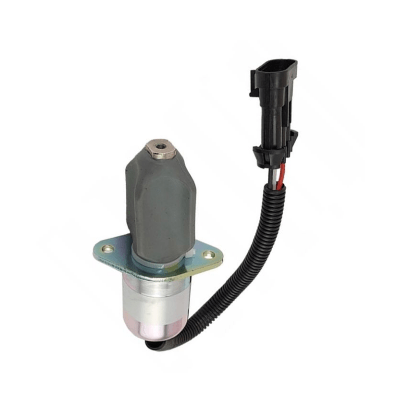 129953 - 77803 Replacement New Fuel Shutoff Solenoid For Yanmar Engine 4TNV94 4TNE94L 4TNV98 - Simms Diesel