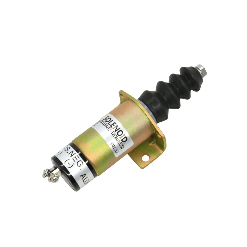 1502 - 12C6U1B2S1 Shutoff Solenoid Valve For Woodward Lister Petter 1500 - 2047 12V - Simms Diesel