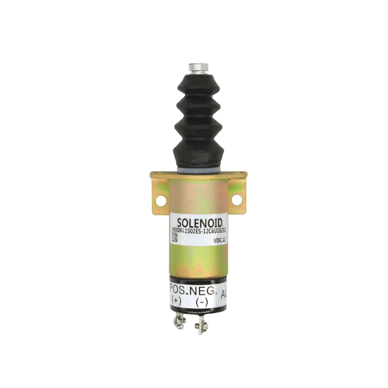 1502 - 12C6U1B2S1 Shutoff Solenoid Valve For Woodward Lister Petter 1500 - 2047 12V - Simms Diesel