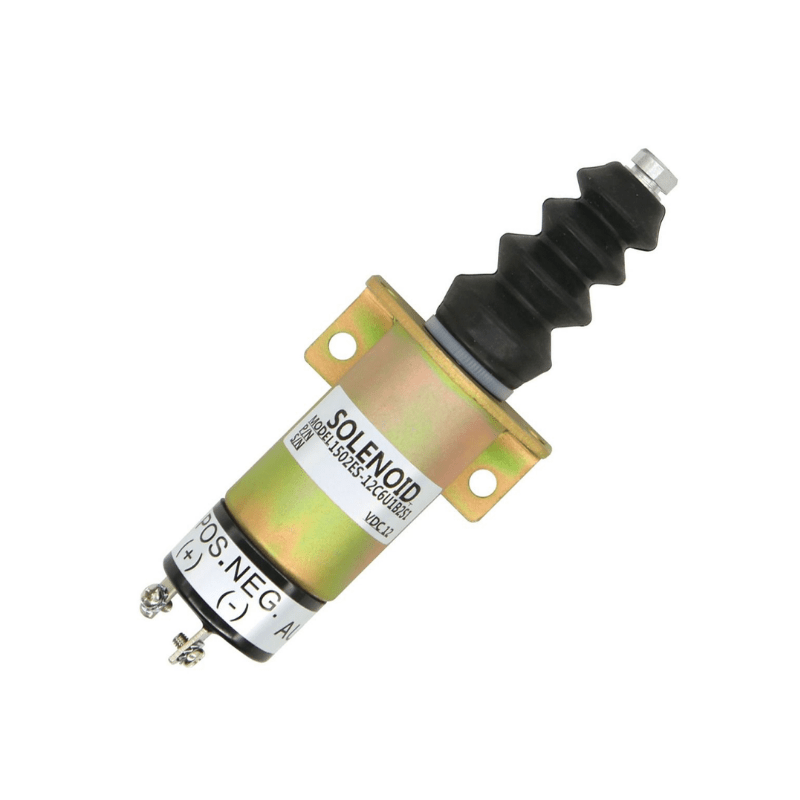 1502 - 12C6U1B2S1 Shutoff Solenoid Valve For Woodward Lister Petter 1500 - 2047 12V - Simms Diesel