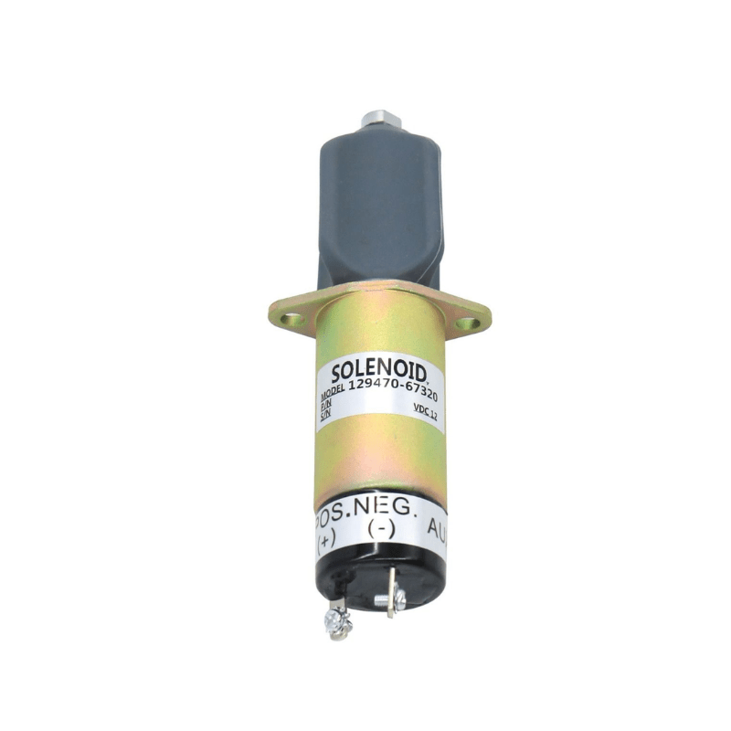 1502 - 12D6U1B1S1A 1502 Series Fuel Shutdown Solenoid - Simms Diesel
