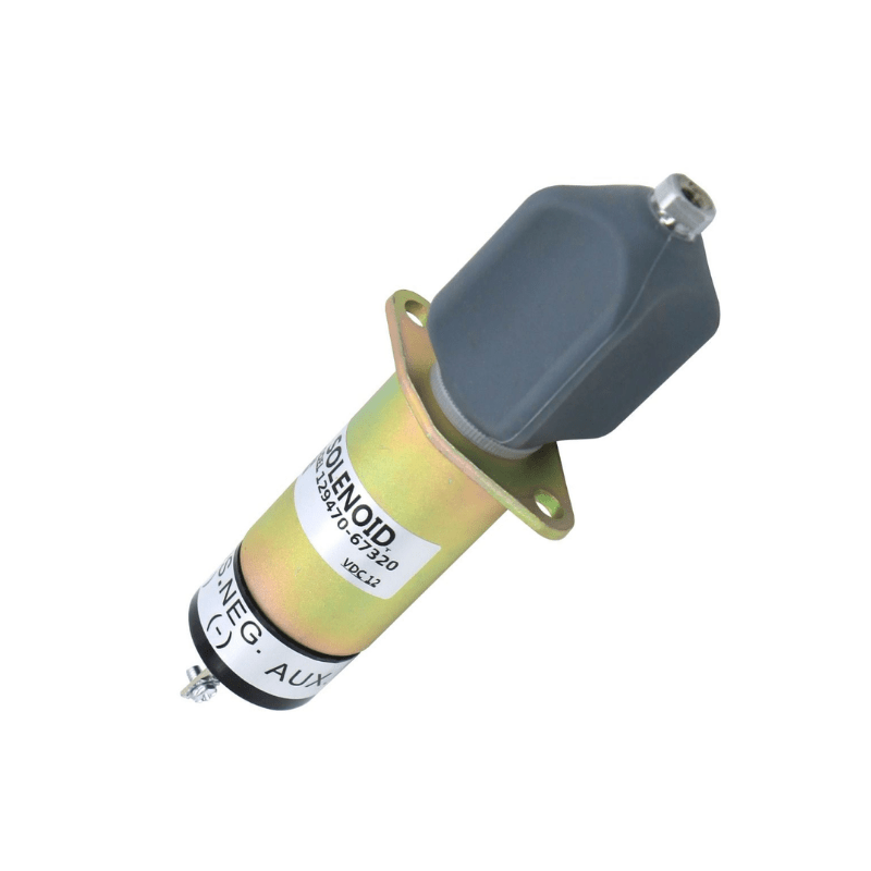 1502 - 12D6U1B1S1A 1502 Series Fuel Shutdown Solenoid - Simms Diesel