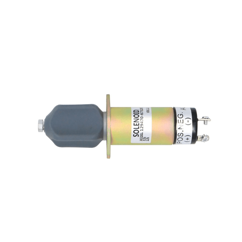 1502 - 12D6U1B1S1A 1502 Series Fuel Shutdown Solenoid - Simms Diesel