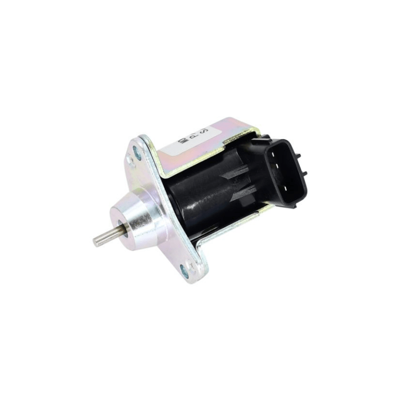 1503ES - 3TNA72 Replacement Stop Solenoid Valve 12V 119285 - 77952 For Yanmar Engine 3TNE68 1503ES - 3TNA72 - Simms Diesel