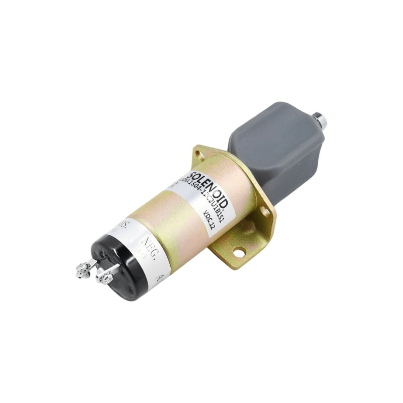 1504 - 12C2U1B1S1 12V For Kubota DF - 750 Choke Solenoid 2 Terminals - Simms Diesel