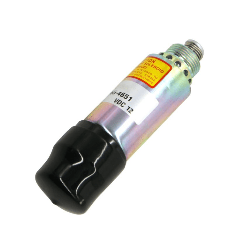 155 - 4652 Aftermarket Fuel Shut Off Solenoid 8C - 3663 8C3663 For Caterpillar 214B 325 325 LN 325B 950G 613C 3208 - Simms Diesel