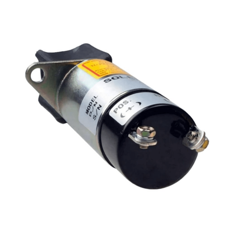 1700 - 4052 Replacement Stop Solenoid 1751 - 12A7U1B1 Shutdown Engine For Woodward Synchro Start With M6 SWIV - Simms Diesel