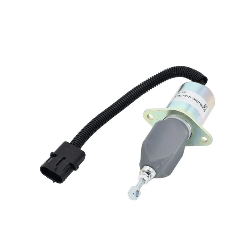 1751ES - 12A6UC3B1S5 Shutoff Solenoid For Kubota V2203 Loader SL4625 4625SX 4625DX - Simms Diesel