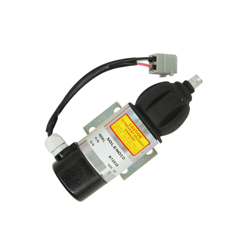 1827650 12V Stop Solenoid 872826 For Volvo Engine D42A TAMD60A MD100A TAMD60C - Simms Diesel