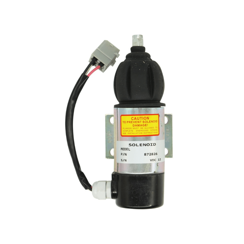 1827650 12V Stop Solenoid 872826 For Volvo Engine D42A TAMD60A MD100A TAMD60C - Simms Diesel