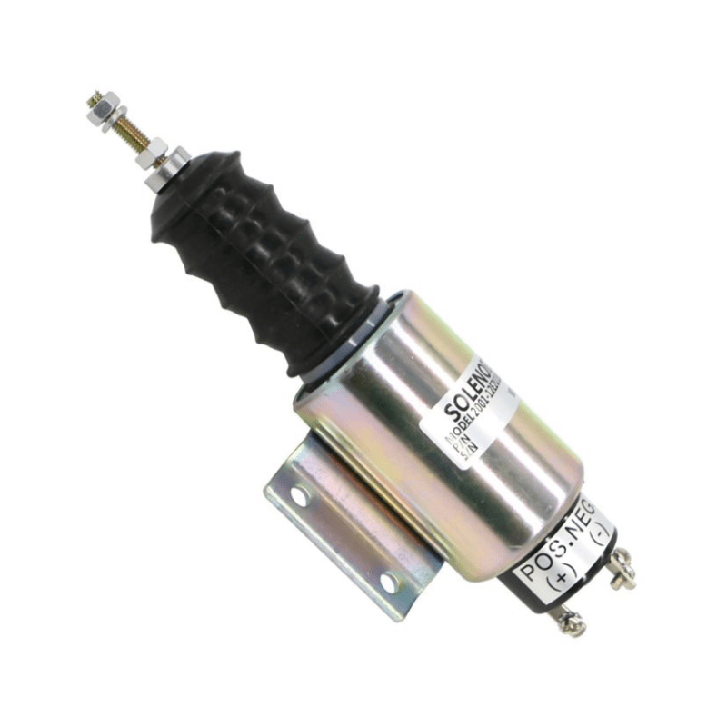 2001 - 12E2U1B2S1A Fuel Shutdown Solenoid SA2606 - A For Woodward 3 Terminals - Simms Diesel