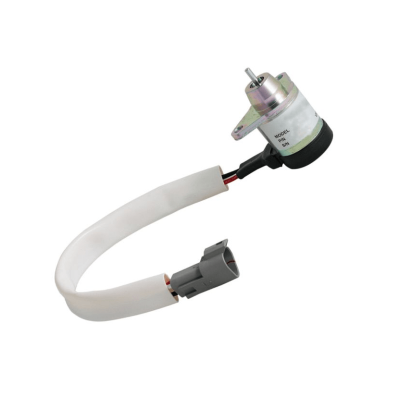 29486 - 77952 Aftermarket Fuel Shutoff Solenoid 129486 - 77954 For Yanmar Engine 3TNE72 3TNA72 4TNE84 4TNE88 - Simms Diesel