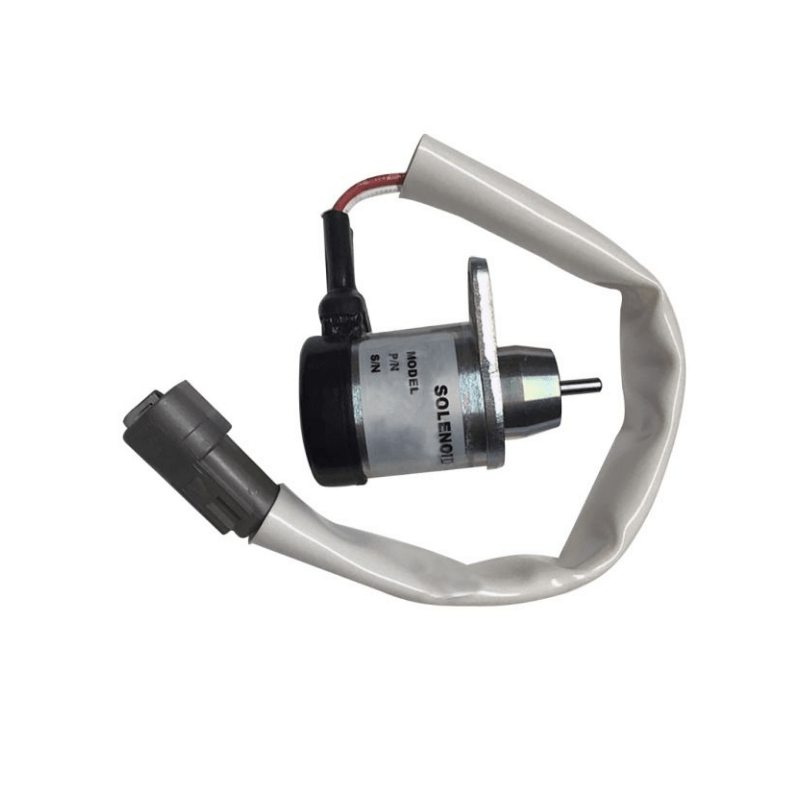 29486 - 77952 Aftermarket Fuel Shutoff Solenoid 129486 - 77954 For Yanmar Engine 3TNE72 3TNA72 4TNE84 4TNE88 - Simms Diesel
