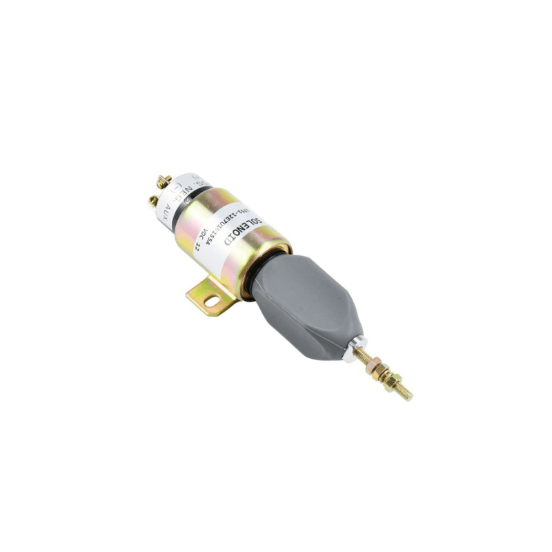 3864274 - 12 12V Fuel Diesel Shutdown Solenoid 3864274 Cummins - Simms Diesel