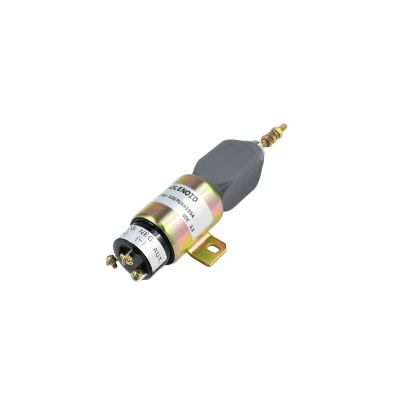3864274 - 12 12V Fuel Diesel Shutdown Solenoid 3864274 Cummins - Simms Diesel