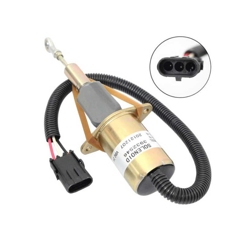 3932546 New Shutdown Shutoff Solenoid Salve SA - 4639 - 24 24 Vdc For Cummins - Simms Diesel