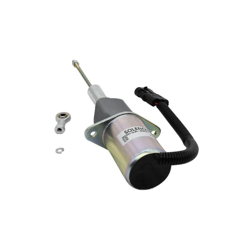 3934117 24V Fuel Shutoff Solenoid Fit For John Deere 892ELC Excavator - Simms Diesel