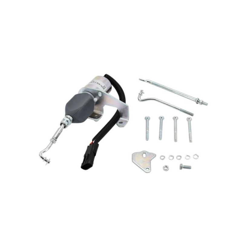 3974947 24V Fuel Stop Solenoid SA - 3742 - 24 For Cummins Coil 6CT 8.3 Excavator - Simms Diesel