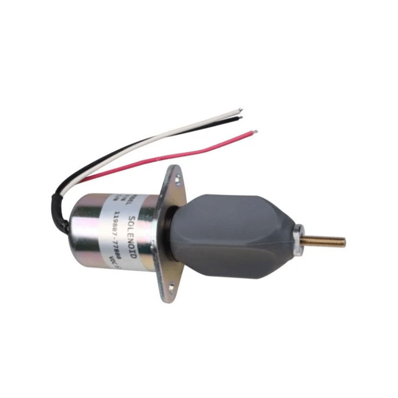 425 - 36117 Aftermarket 12V 1753ES - 12A3UC5B1S1 Shutoff Solenoid Valve for Yanmar 4TNE106 106T 4TNE98 4TNE94 - Simms Diesel