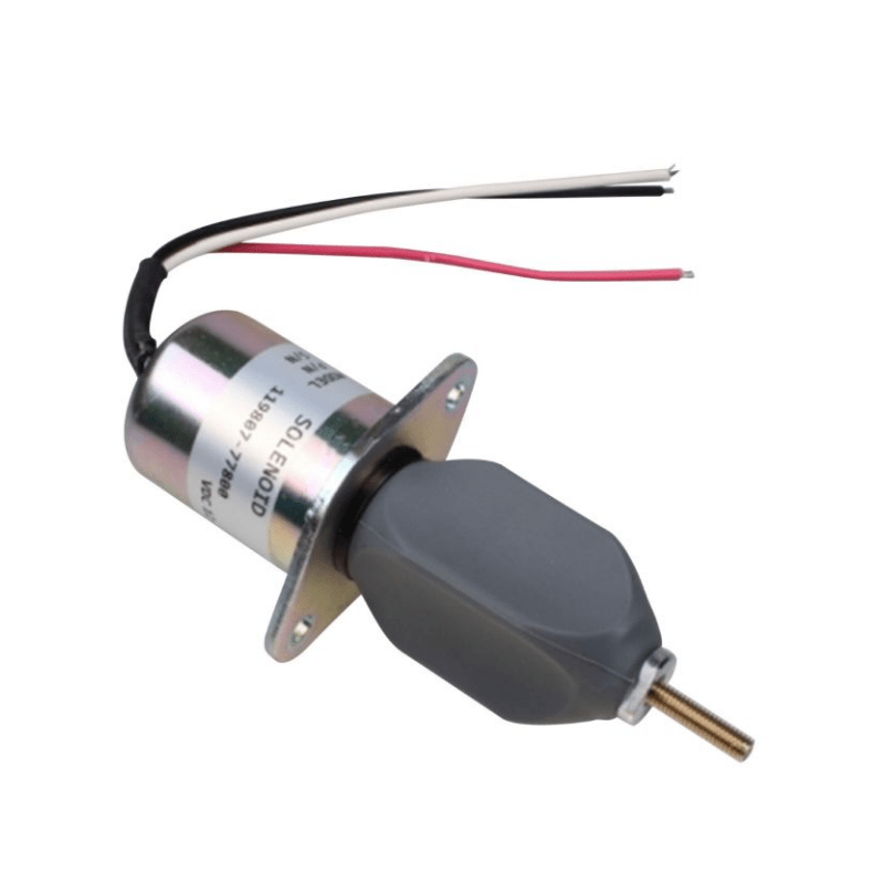 425 - 36117 Aftermarket 12V 1753ES - 12A3UC5B1S1 Shutoff Solenoid Valve for Yanmar 4TNE106 106T 4TNE98 4TNE94 - Simms Diesel