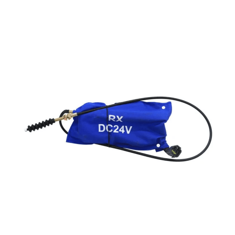 4276371 Aftermarket Engine Stop Solenoid for Hitachi tor EX120 - 2 EX120 - 3 EX120 - 3C EX120K - 2 EX120K - 3 HX180B - Simms Diesel