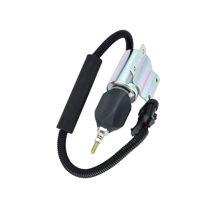 59009134 Aftermarket 12V Fuel Stop Solenoid SA - 4532 - 12 2003ES Compatible with Ingersoll Rand DD - 130 Compactor B5.9 - C - Simms Diesel