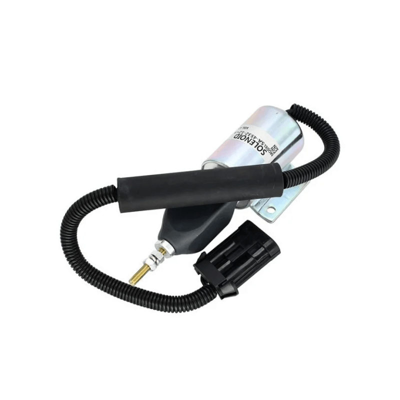 59009134 Aftermarket 12V Fuel Stop Solenoid SA - 4532 - 12 2003ES Compatible with Ingersoll Rand DD - 130 Compactor B5.9 - C - Simms Diesel