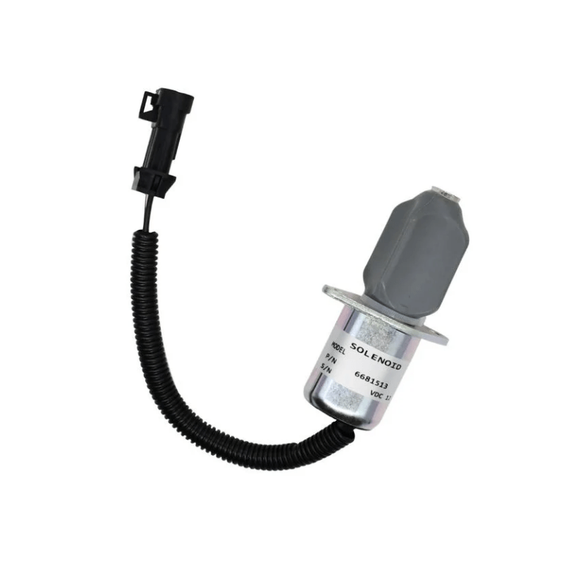 6681513 Aftermarket Fuel Solenoid Valve For Bobcat S150 S160 S185 T190 753 763 - Simms Diesel