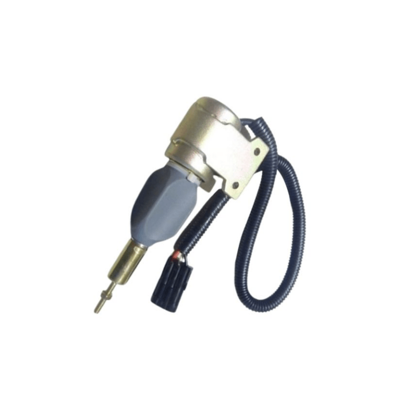 6732 - 82 - 9110 24V Fuel Shutdown Solenoid For PC150LC - 6 PC150LC - 6K PC150 - 6 Excavator Engine - Simms Diesel