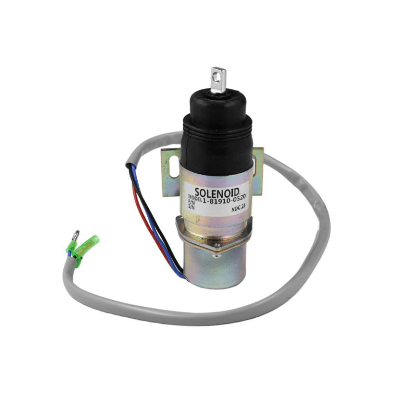 716/30097 Replacement 24V Stop Solenoid For JCB Construction JZ70 JS70 JS70 JZ70 Engine - Simms Diesel