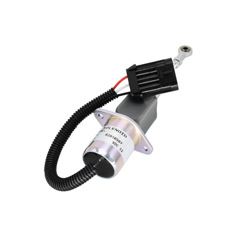 82850507 Fuel Shutoff Solenoid for New Holland Tractor 8670 8770 8870 8970 TX34 - Simms Diesel