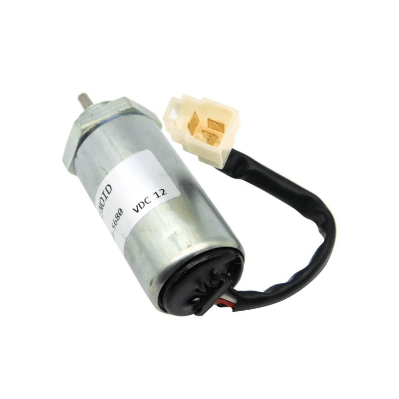 8970701302 Replacement 12V Fuel Shut Off Solenoid 8970701303 8970701301 For Doosan Crawler Excavator Solar 030 030 Plus 035 - Simms Diesel