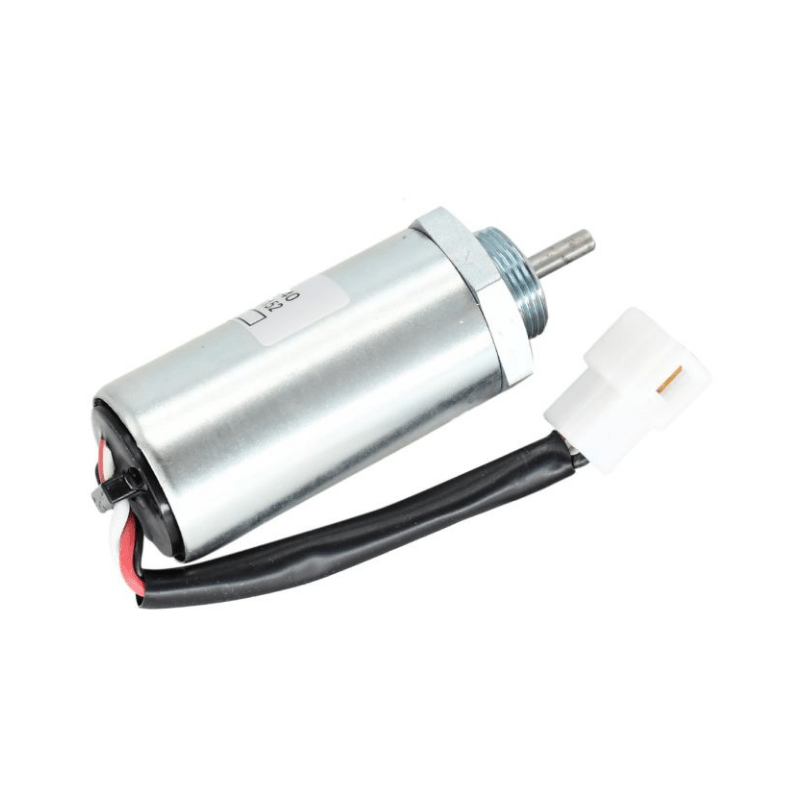 8972091152 24V Fuel Stop Solenoid 897209 - 1152 MV2 - 40 For Hitachi MV2 - 40 EX4U EX40U EX55 EX58 ZX40U Excavator - Simms Diesel
