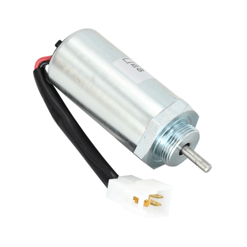 8972091152 24V Fuel Stop Solenoid 897209 - 1152 MV2 - 40 For Hitachi MV2 - 40 EX4U EX40U EX55 EX58 ZX40U Excavator - Simms Diesel