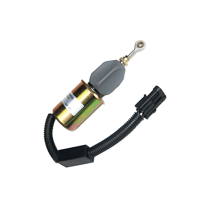 C4942878 Fuel Shutoff Solenoid 3415706 24V For Cummins C8.3L 6C 6CT 6CTA 6CTAA - Simms Diesel
