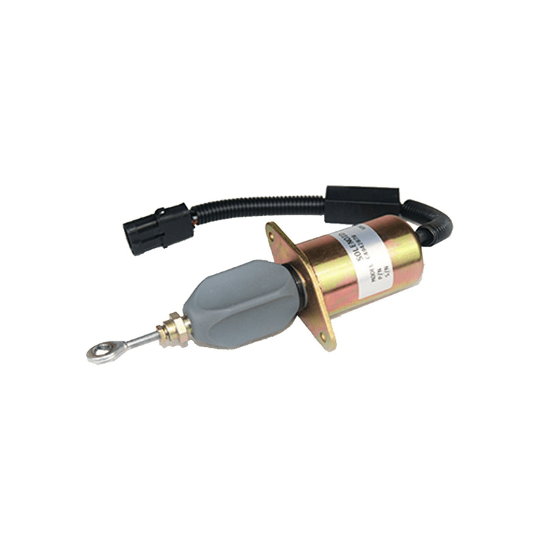 C4942878 Fuel Shutoff Solenoid 3415706 24V For Cummins C8.3L 6C 6CT 6CTA 6CTAA - Simms Diesel