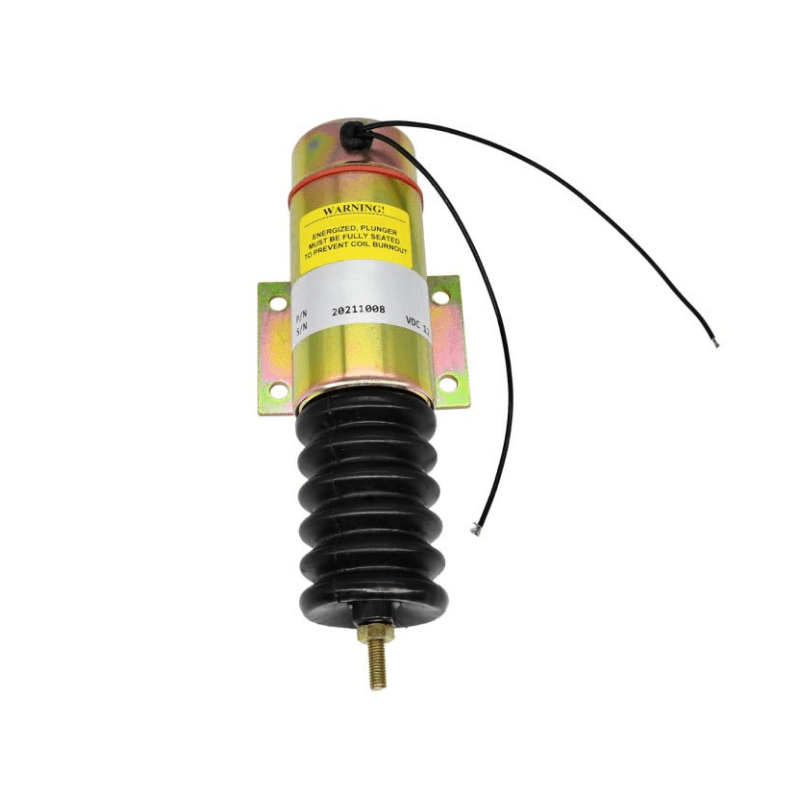 D513A32V12 Replacement 12V Stop Solenoid Valve D513 - B32V12 for Trombetta For Woodward Engine 2 Terminals - Simms Diesel