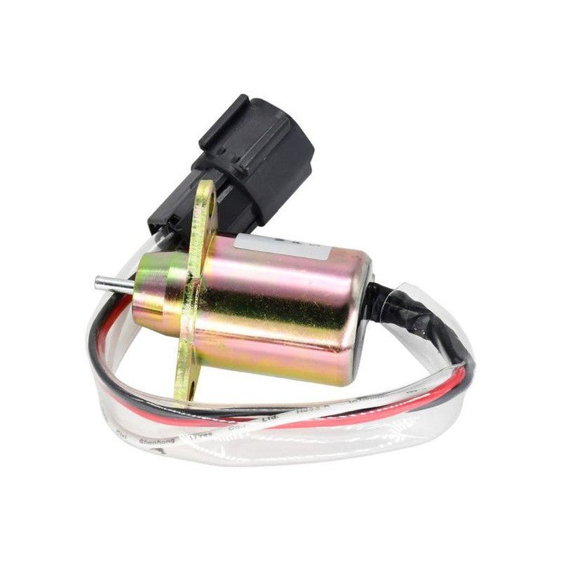 Fuel Stop Solenoid Valve 12V 119233 - 66510 For Komatsu (AFTERMARKET) - Simms Diesel