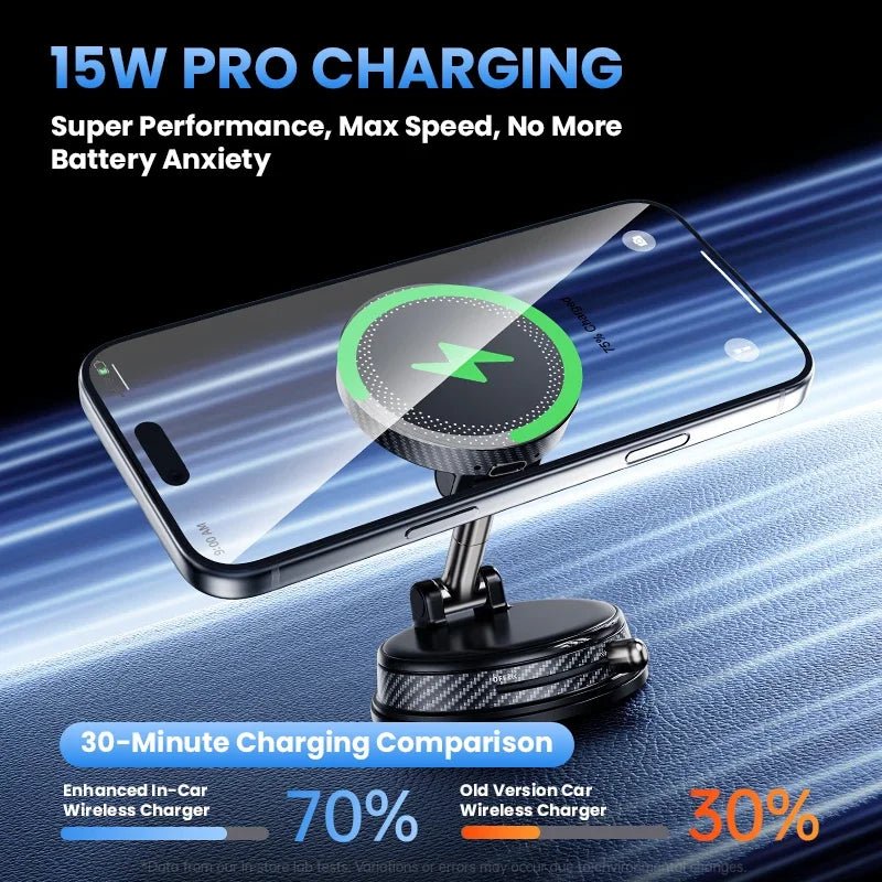 Magnetic Wireless Car Charger Mount - Simms Diesel