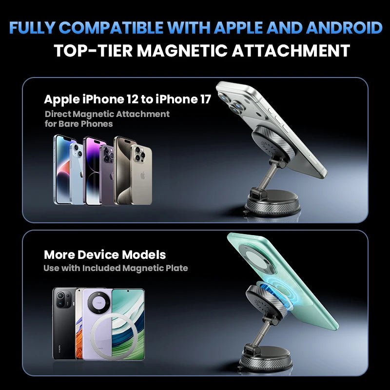 Magnetic Wireless Car Charger Mount - Simms Diesel