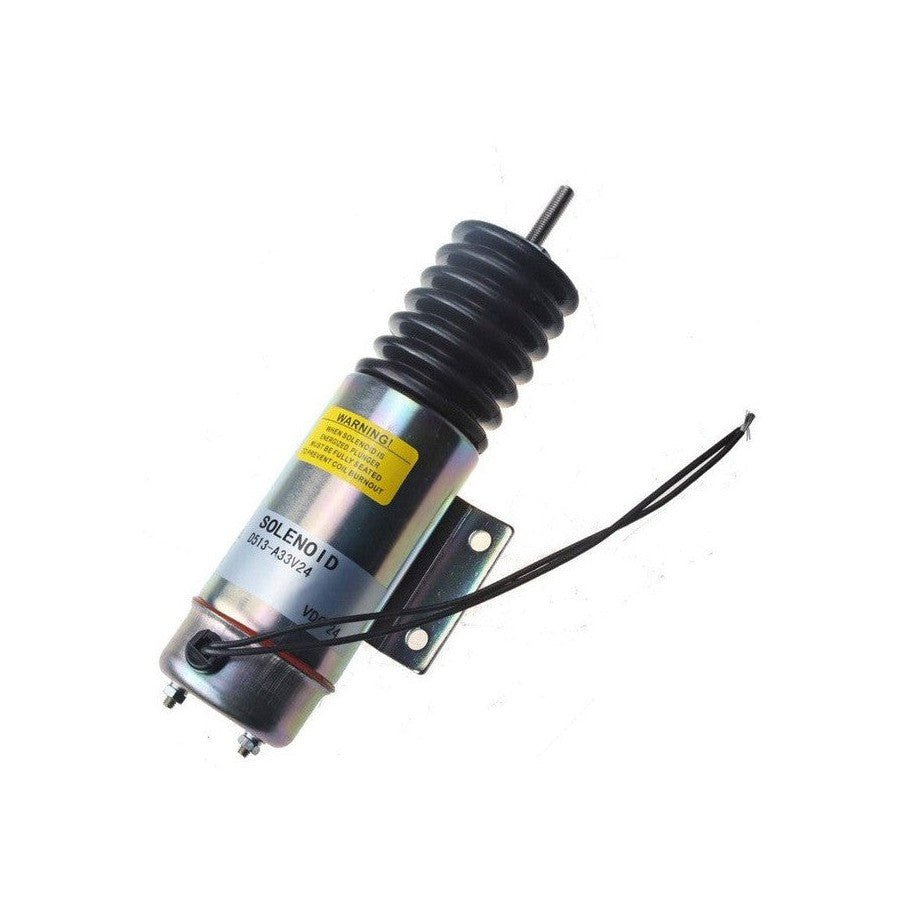 Replacement 24V Stop Solenoid Valve D513 - A33V24 2001 - 24E2U1 for Trombetta - Simms Diesel