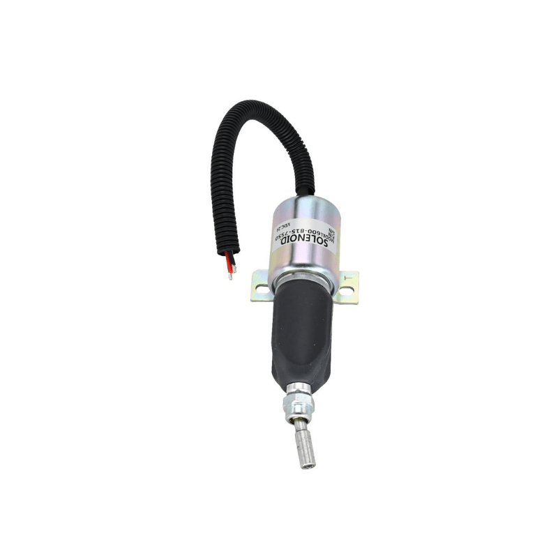 SA - 4269 - 24 3 - Terminals Fuel Shutoff Solenoid 24V 600 - 815 - 7550 Fits For Komatsu Mitsubishi Engine - Simms Diesel