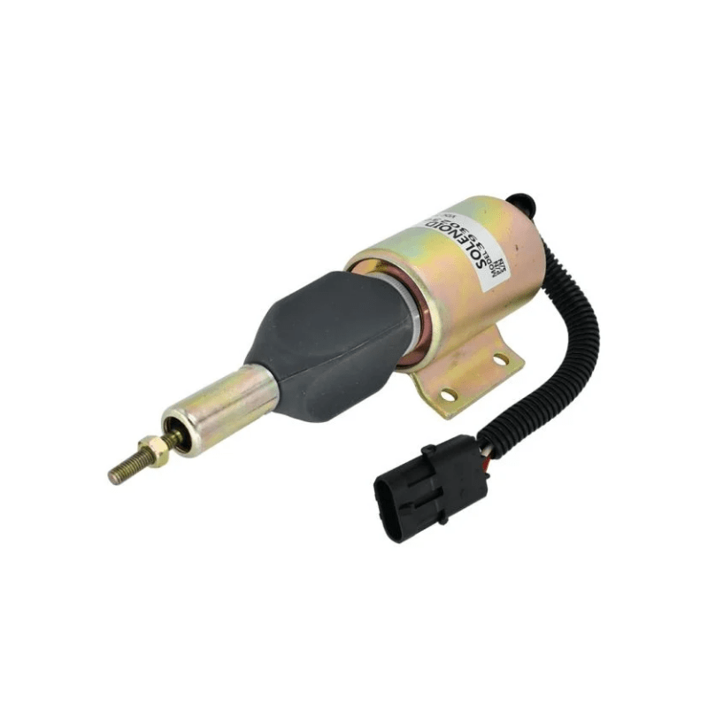 SA - 4756 - 24 Replacement Fuel Shutoff Solenoid Valve 3930236 24V for Cummins 6C 8.3 Engine - Simms Diesel