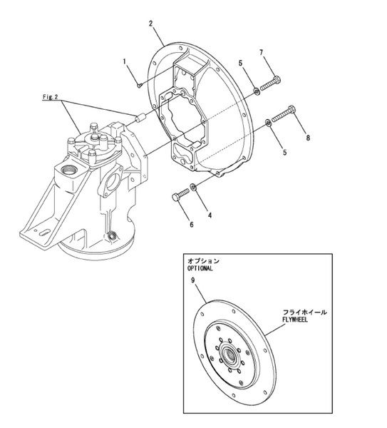 Yanmar Damper Plate 196440 - 04310 - Simms Diesel