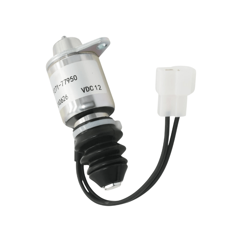 Yanmar Fuel Stop Solenoid 12v 129271 - 77950 - Simms Diesel