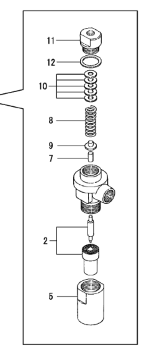 Yanmar GM Series Fuel Injector 728170 - 53100 - Simms Diesel